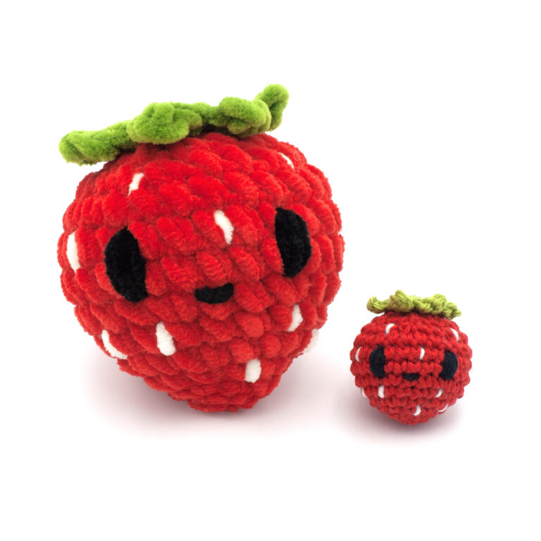 Strawberry Amigurumi Crochet Pattern