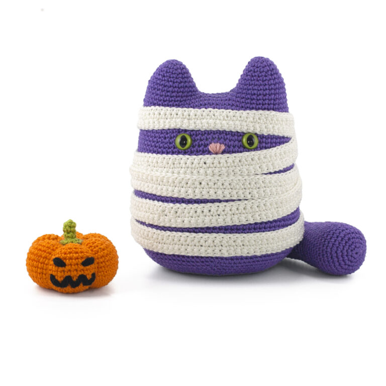 Kiki the Mummy Cat – Halloween Crochet Pattern