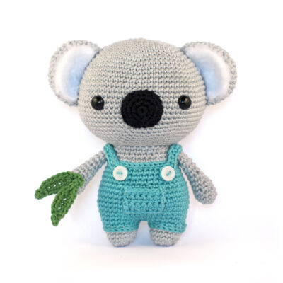 Cute Koala Amigurumi Crochet Pattern by Mariska Vos-Bolman from DIY Fluffies