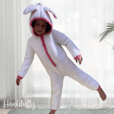 Bunny Kids Onesie by Hookfully
