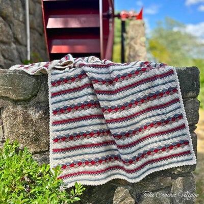 Heartland Blanket by The Crochet Village