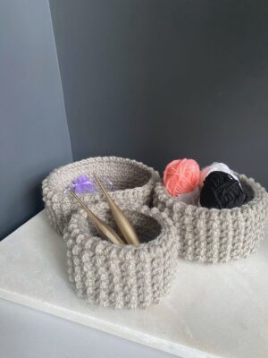 Berry Nesting Baskets by Gemma Williams from Concrete Gems