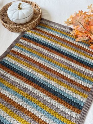 Oolong Blanket by Hannah Cross from HanJan Crochet