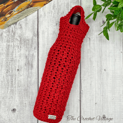 Merry Berry Wine Cozy by The Crochet Village