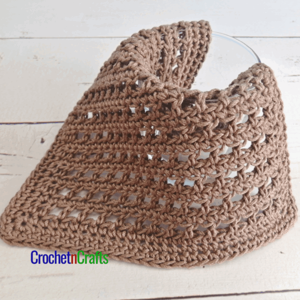 HDC Open Stitch Crochet Dishcloth Pattern by CrochetNCrafts