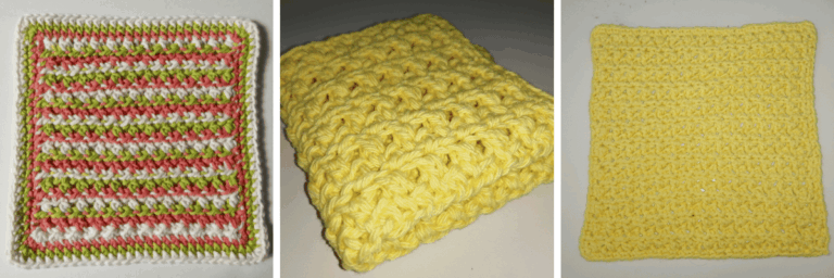 Alternating Dishcloth by CrochetNCrafts