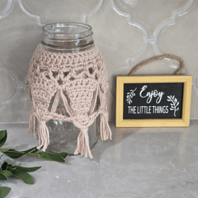 Boho Jar Topper by Carol Hladik Designs