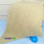 ESC Cross Stitch Preemie Baby Blanket Crochet Pattern by CrochetNCrafts