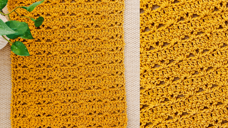 Easy Going Crochet Table Runner