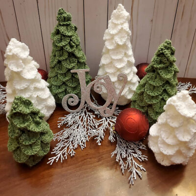 Trio Of Winter Trees by Carol Hladik Designs