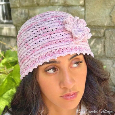 Soft Heart Beanie by The Crochet Village