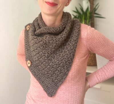 Brea Button Cowl by Ned and Mimi