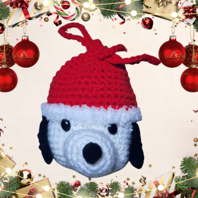 Beagle Christmas Gift Bag by Lisa Ferrel/My Fingers Fly