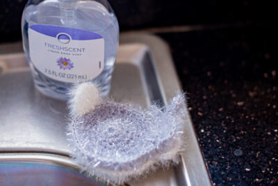 Bunny Scrubby by Lisa Ferrel/My Fingers Fly