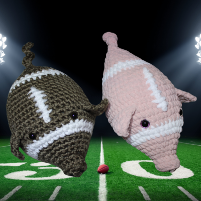 Pigskin Amigurumi by Lisa Ferrel/My Fingers Fly