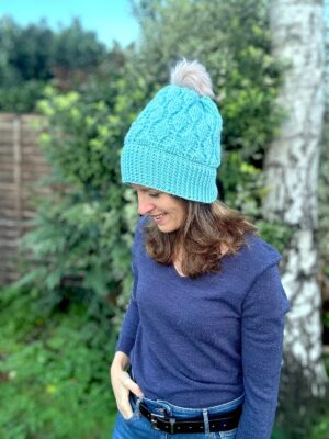 Trailing Leaves Hat by Gemma Williams from Concrete Gems