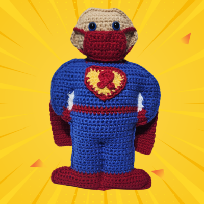 Kane, the Kick Cancer Doll by Lisa Ferrel/My Fingers Fly