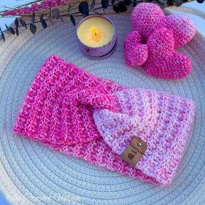 Juliette Ear Warmer by The Crochet Village