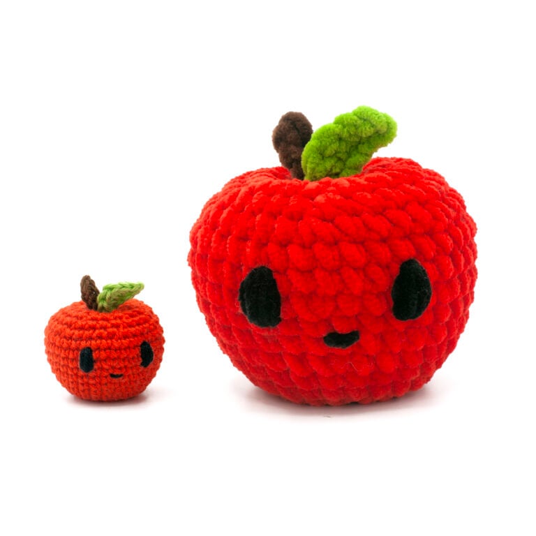 Apple Amigurumi Crochet Pattern - Crochet Pattern Bonanza