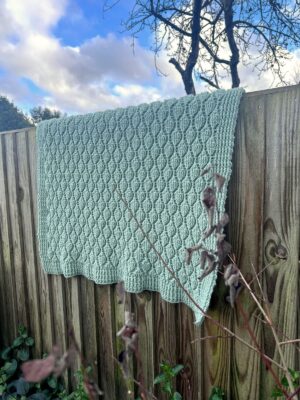 Trailing Leaves Blanket by Gemma Williams from Concrete Gems