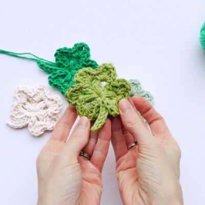 Crochet Shamrock by Ned and Mimi