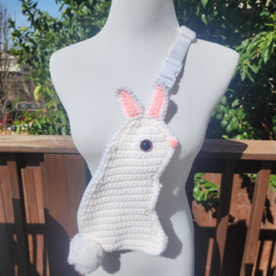 Bunny Sling Bag by Lisa Ferrel/My Fingers Fly