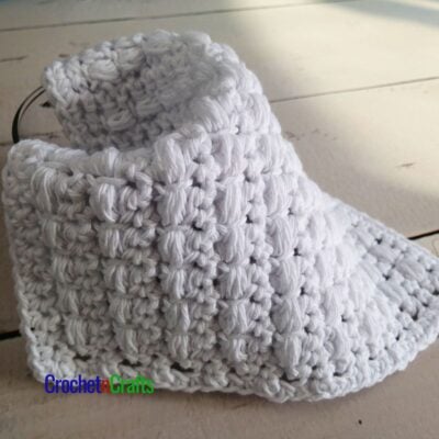 Horizontal Puffs Crochet Dishcloth Pattern by CrochetNCrafts