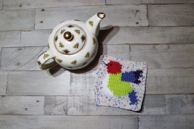 Hummingbird Coaster by Lisa Ferrel/My Fingers Fly