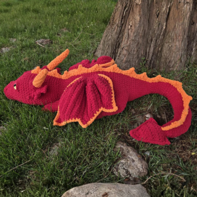 Lucien The Dragon by Carol Hladik Designs