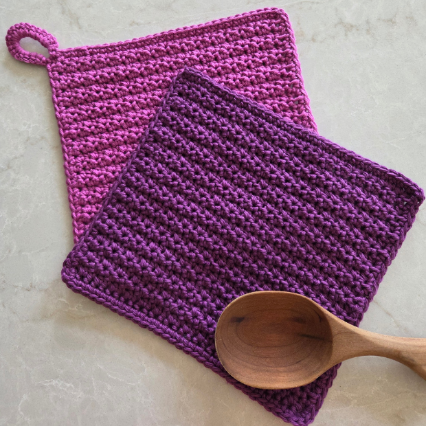 Mulberry Patch Dishcloth