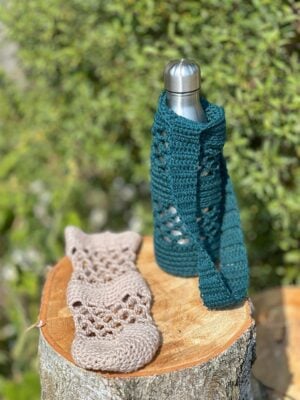 Ocean Coral Water Bottle Holder by Gemma Williams from Concrete Gems