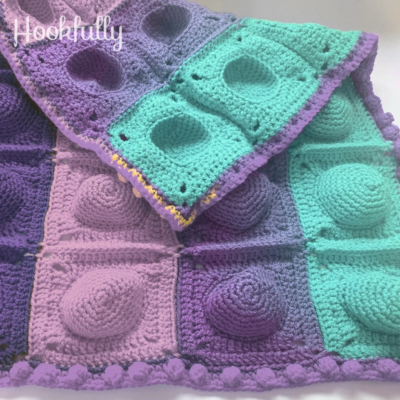 Bubble Burst Fidget Blanket by Hookfully