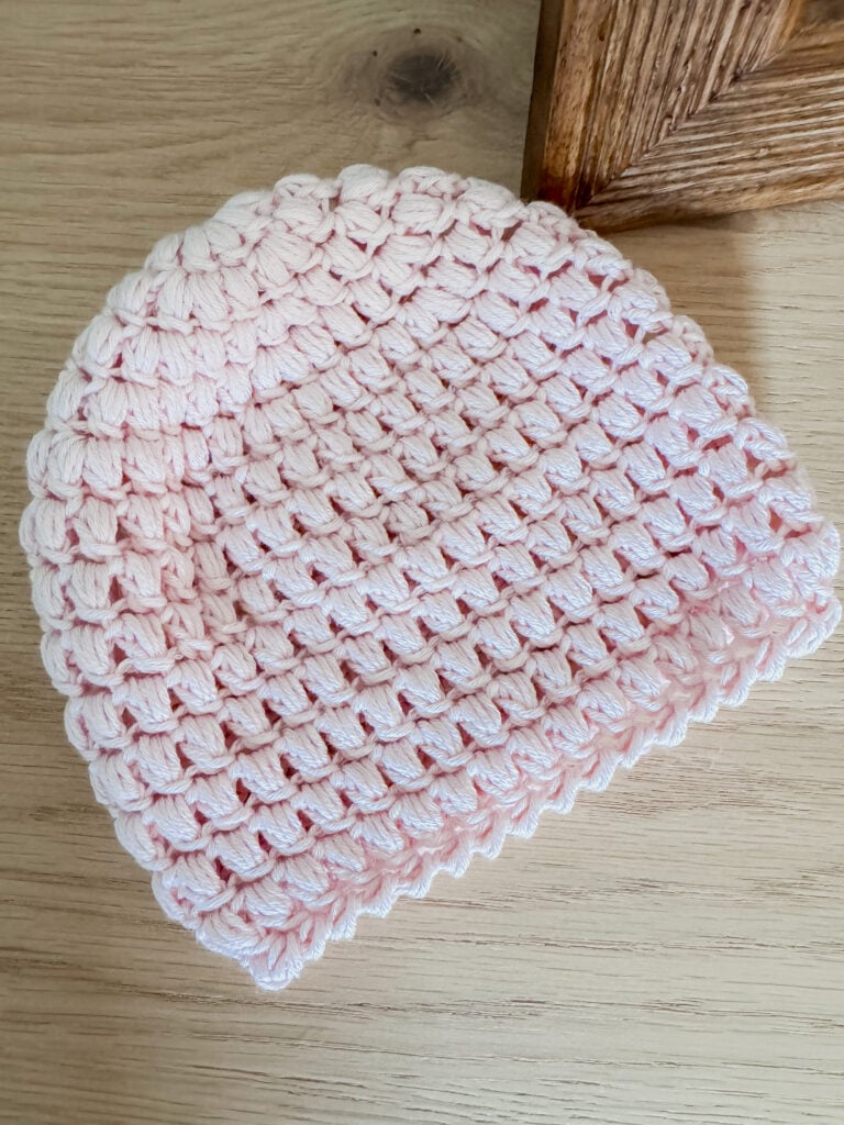 Little Bean Preemie Newborn Crochet Beanie Pattern