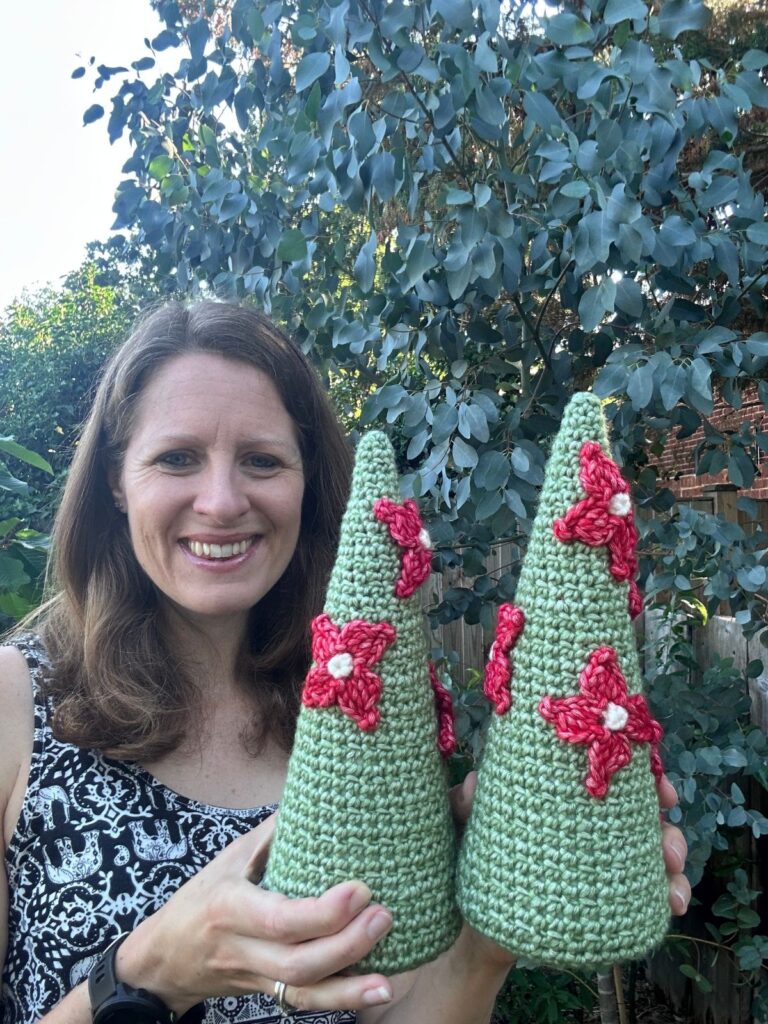 Christmas Poinsettia Tree