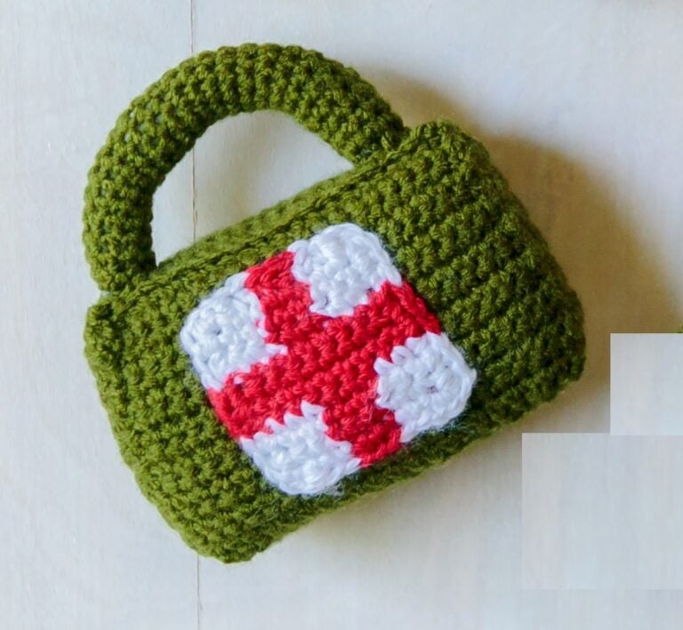 First Aid Kit Baby Rattle
