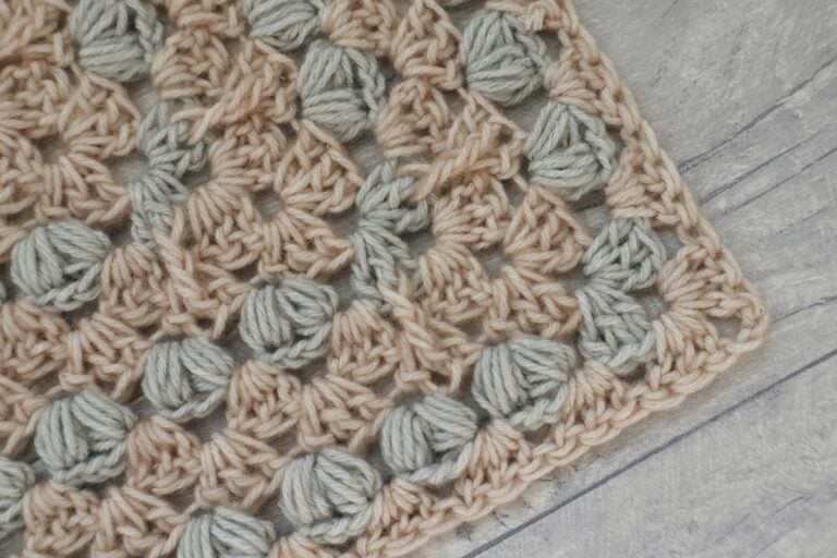 Textured Puff Granny Square