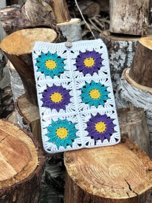 Dahlia Tablet Cover by Gemma Williams from Concrete Gems