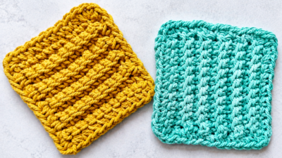 Cozy Autumn Crochet Trivet in Cotton Macrame Cord by Raji's Craft Hobby