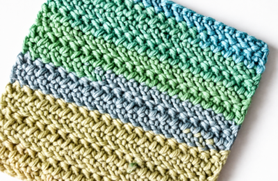 Learn the Double Crochet Herringbone Stitch A Beautiful Textured Stitch by Raji's Craft Hobby