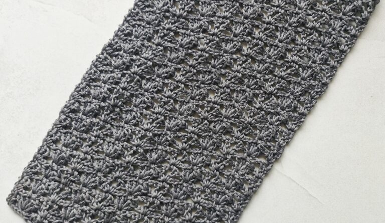 Simple and Elegant Crochet Table Runner Pattern