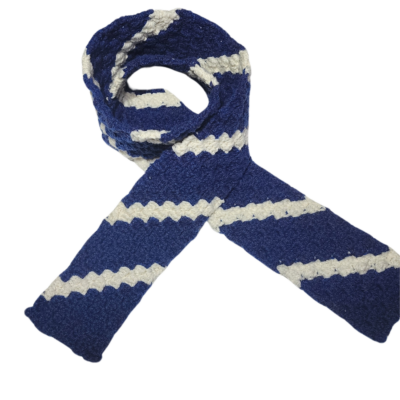 Diagonal Skinny Scarf by Lisa Ferrel/My Fingers Fly