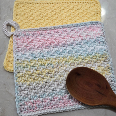 Little Diamond Dishcloth by Carol Hladik Designs