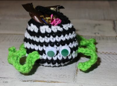 Spider Trick-or-Treat Bag by Lisa Ferrel/My Fingers Fly