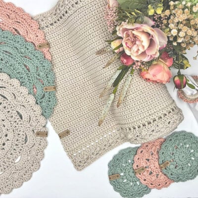 Madison Table Runner by The Crochet Village
