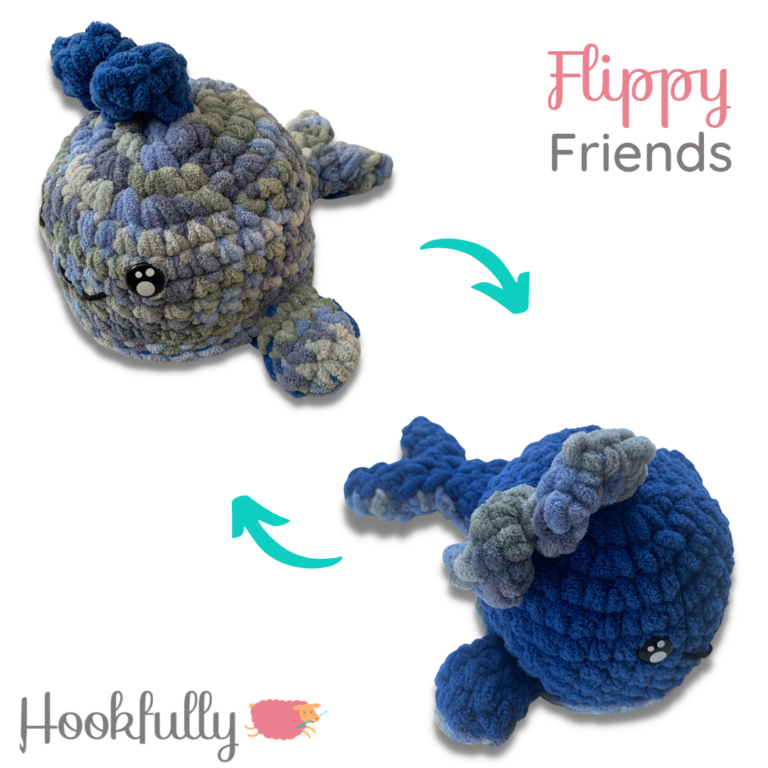 Reversible Amigurumi Whale