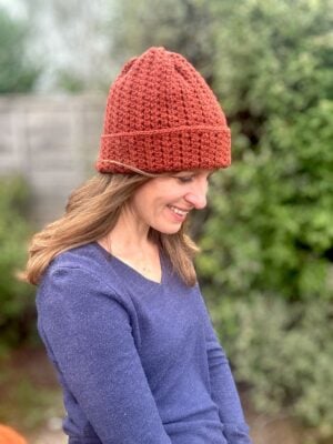 Cobnut Beanie by Gemma Williams from Concrete Gems