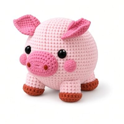 Pig Amigurumi Crochet Pattern by Crochet Pirate