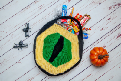 Wolf Eye Halloween Bag by Lisa Ferrel/My Fingers Fly